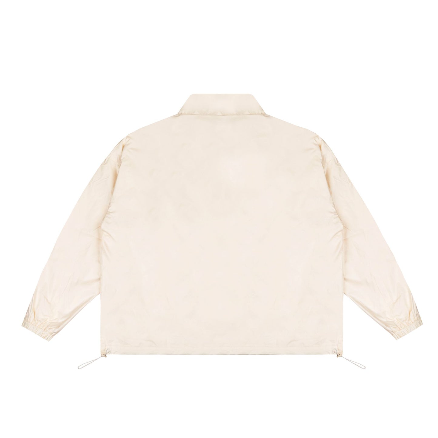 Beige Windbreaker Jacket