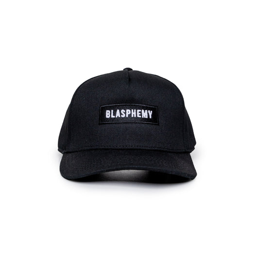 Black Embroidered Hat