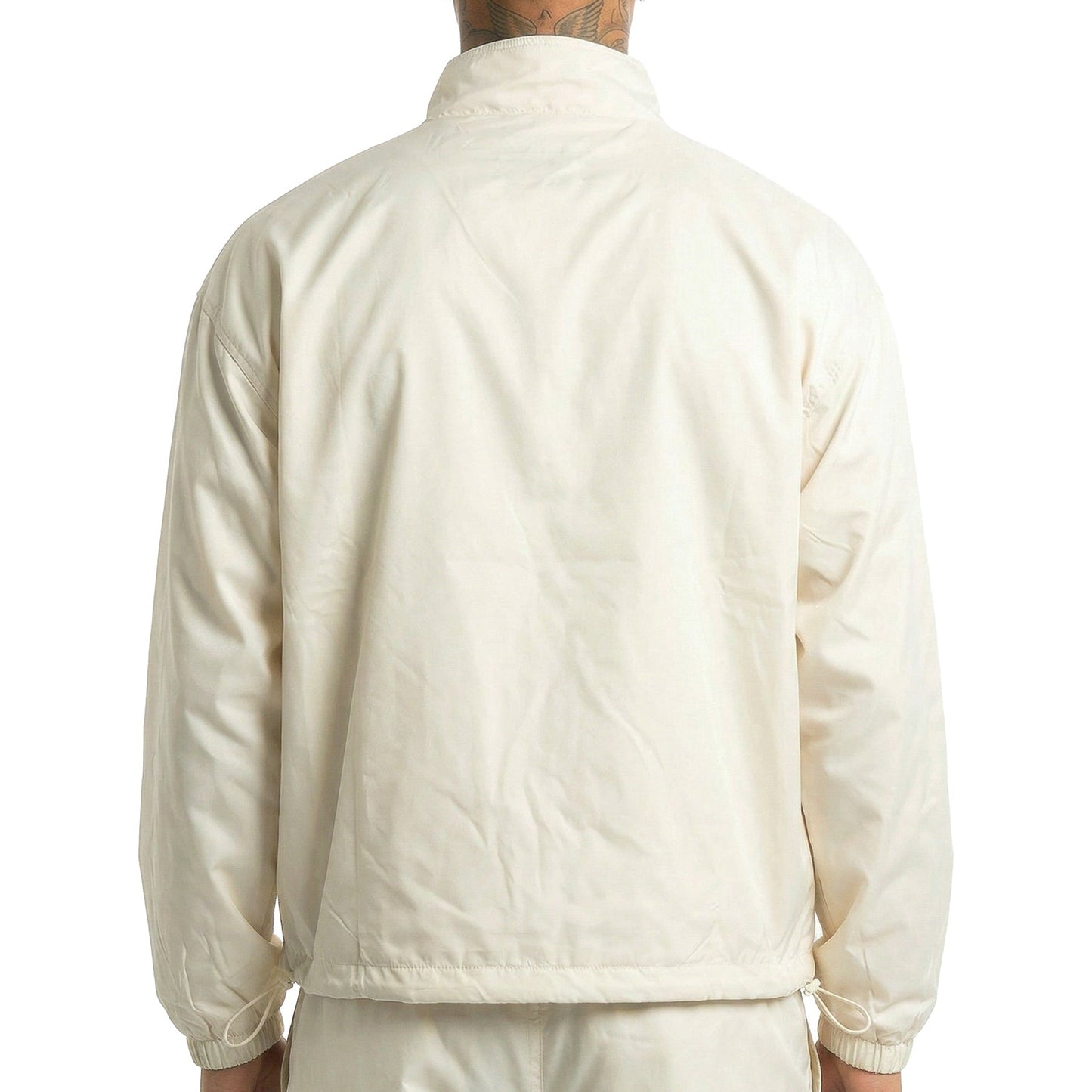 Beige Windbreaker Jacket