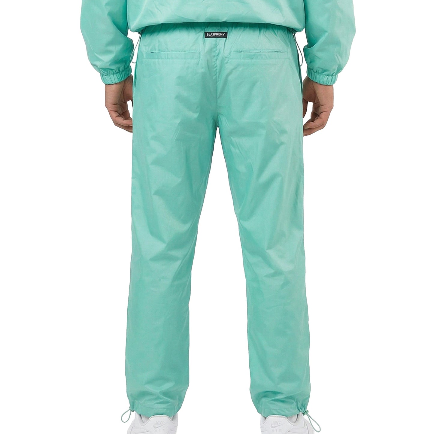 Turquoise Windbreaker Pants