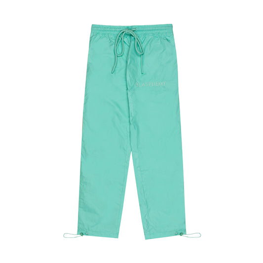 Turquoise Windbreaker Pants