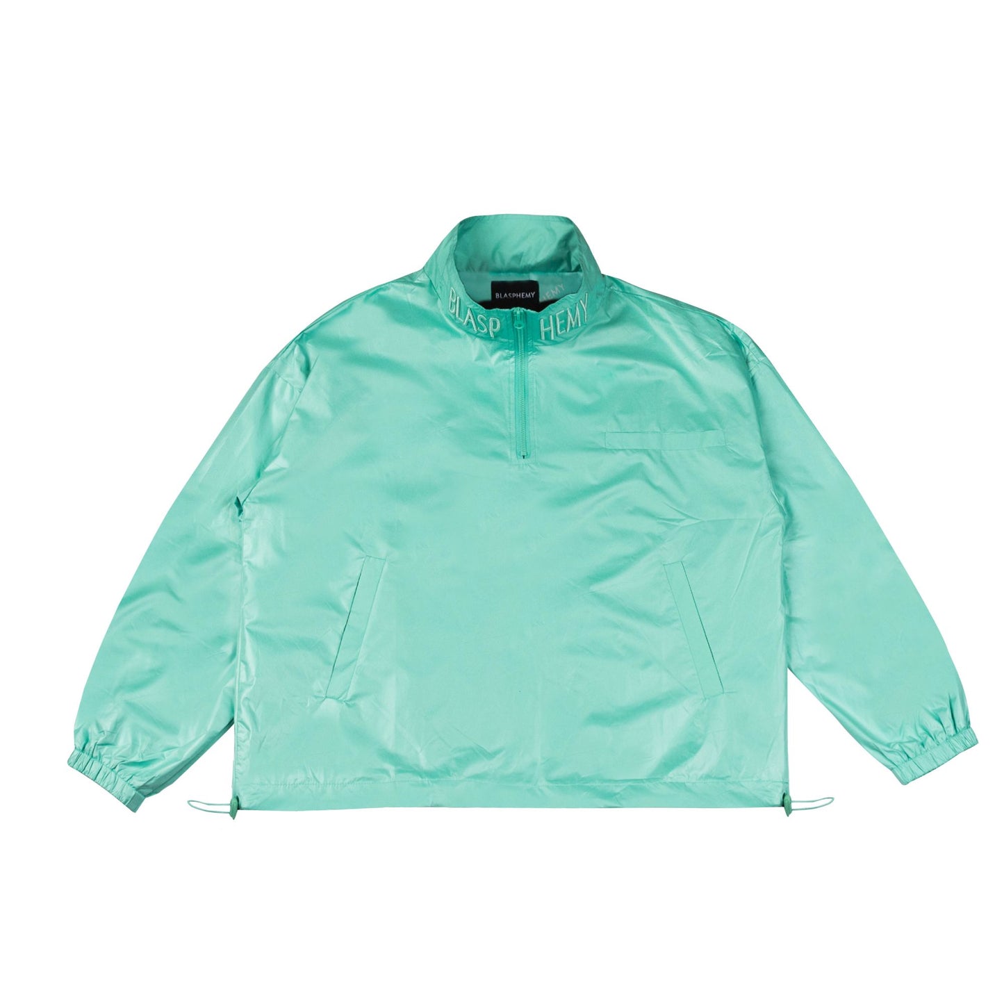 Turquoise Windbreaker Jacket