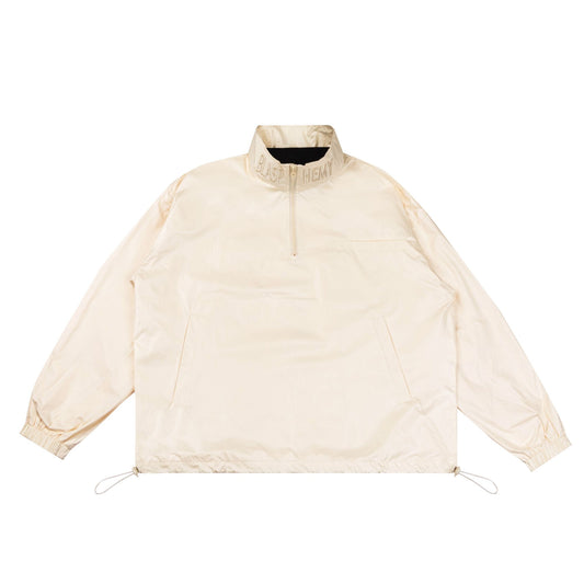 Beige Windbreaker Jacket